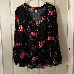 Old Navy Floral Blouse